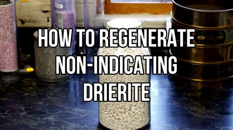 drierite regeneration data